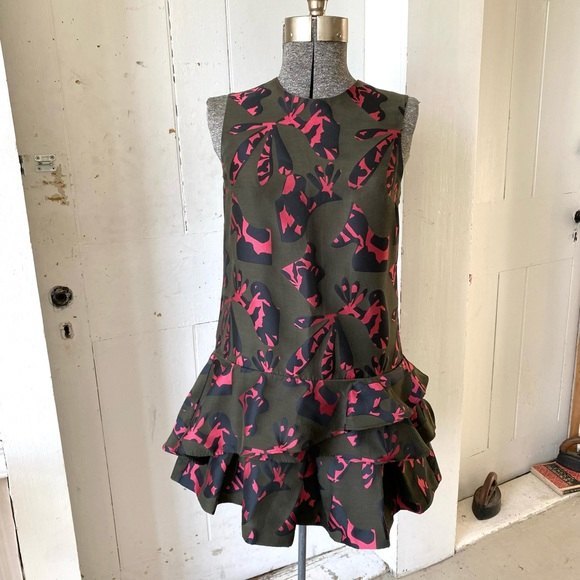 Banana Republic Jigsaw Drop Waist Mini Dress - Picture 1 of 11